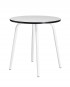 gambettes-table-leon-blanc 2 couverts blanc table