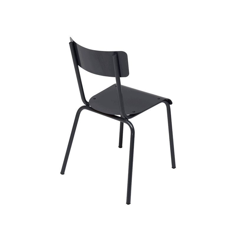 Chaise de jardin Sun – Uni Gris Anthracite