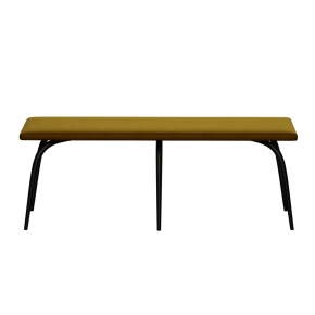 Banc Annie – Velours Jaune...
