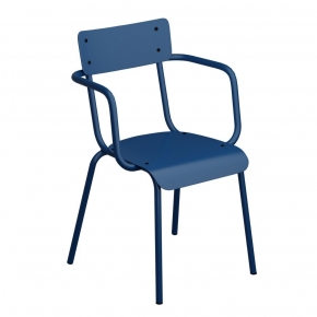 Fauteuil de jardin Sun – Uni Bleu Azur