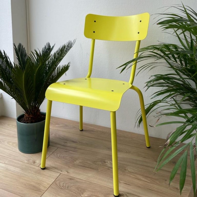 Chaise de jardin Sun – Uni Jaune Citron