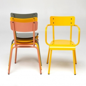 Fauteuil de jardin Sun – Uni Jaune Soleil