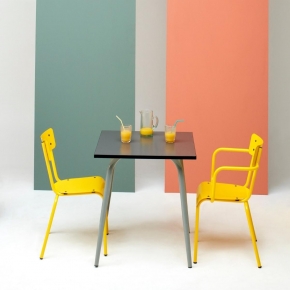 Fauteuil de jardin Adulte Sun – uni Jaune Soleil
