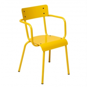 Fauteuil de jardin Sun – Uni Jaune Soleil