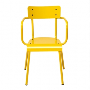 Fauteuil de jardin Sun – Uni Jaune Soleil