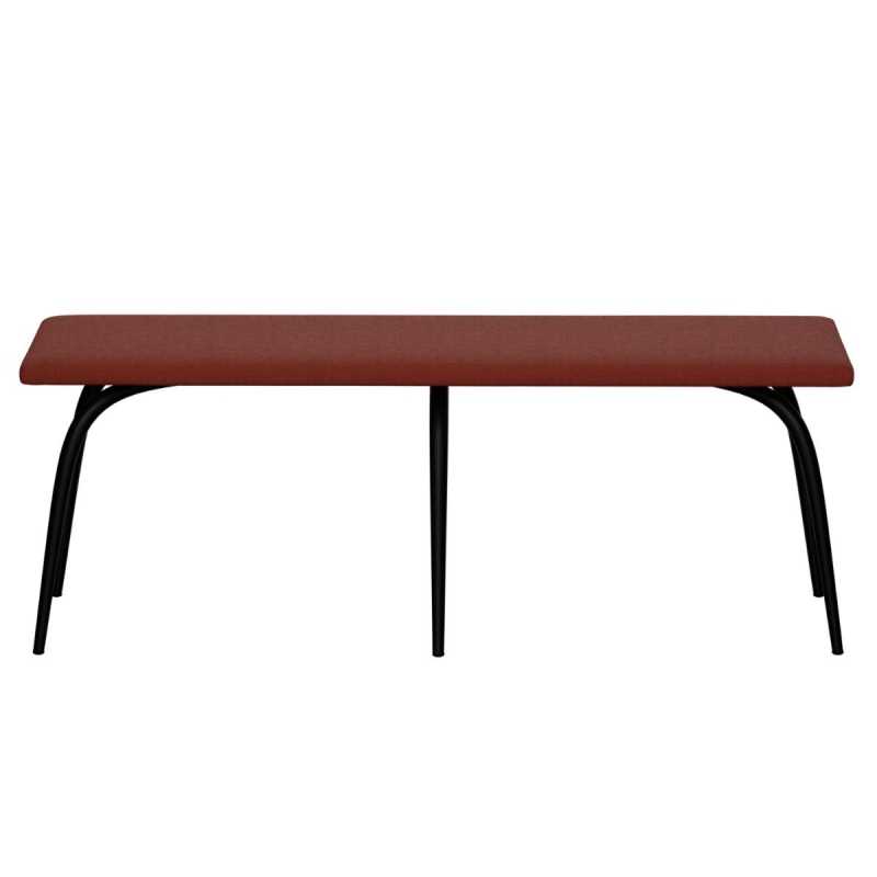 Banc Annie – Feutrine Bordeaux Pieds Noirs