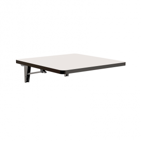 Table rabattable - Stratifié Uni Blanc