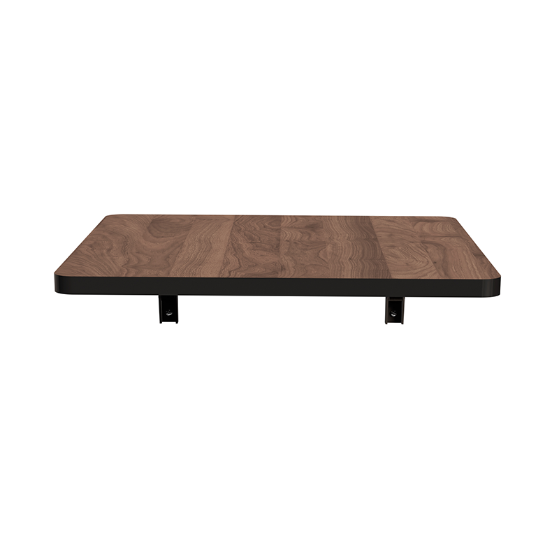 Table 8 places en bois avec pieds rabattables en acier | Mobeventpro