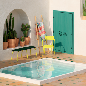 NEW - Banc Sun – Uni Paprika Pieds Paprika