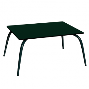 Table Basse Sun – Uni Vert Sapin - Pieds Anthracite