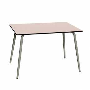 Table de jardin Sun – Uni Rose - Pieds Kaki - 120x80