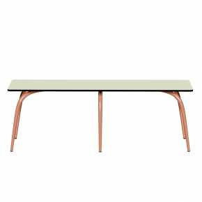 Banc Sun – Uni Menthe - Pieds Terracotta