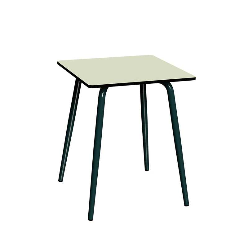 Table de Jardin Sun – Uni Menthe - Pieds Anthracite –  65×65