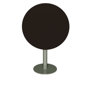 Table ronde rabattable...