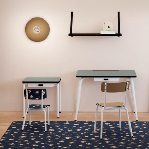 Tapis Vadim vinyle – Imprimé Rosa Bonheur - 160 x 200cm