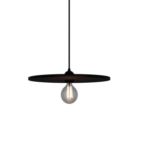 Grande Suspension Mila – Stratifié Uni Noir