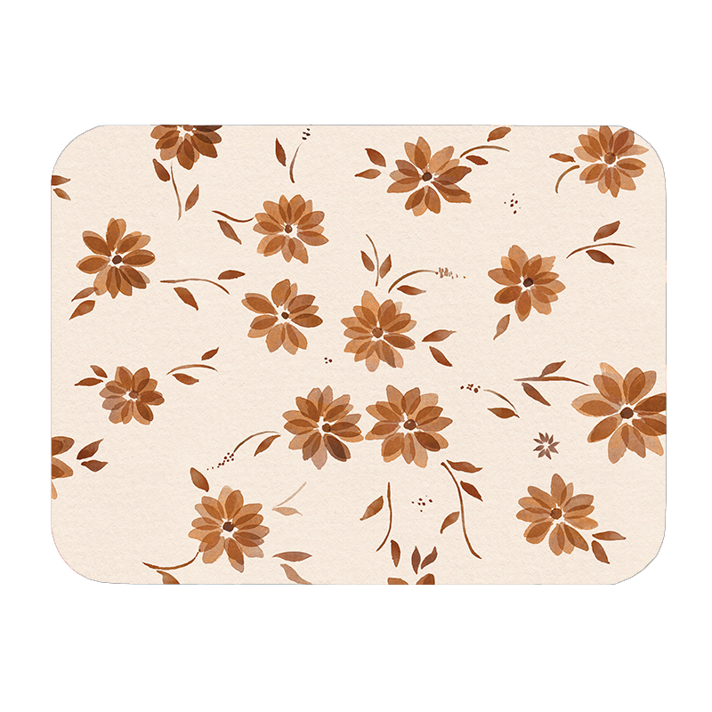 NEW Lot de 4 Sets de Table Lulu en vinyle – Imprimé Bohème Paprika