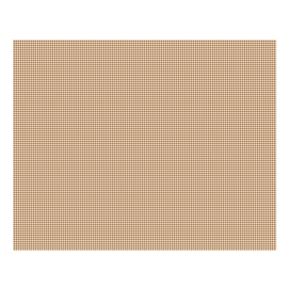 NEW Tapis Vadim vinyle – Imprimé Mini Vichy Ocre - 160 x 200cm