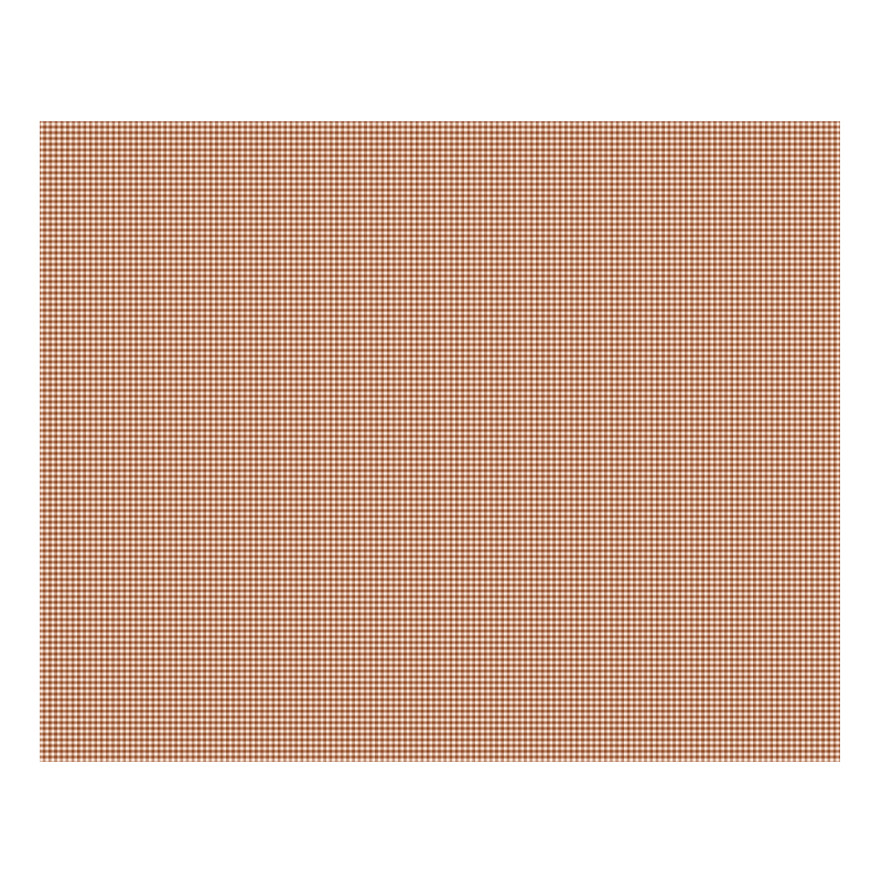 NEW Tapis Vadim vinyle – Imprimé Mini Vichy Paprika - 160 x 200cm