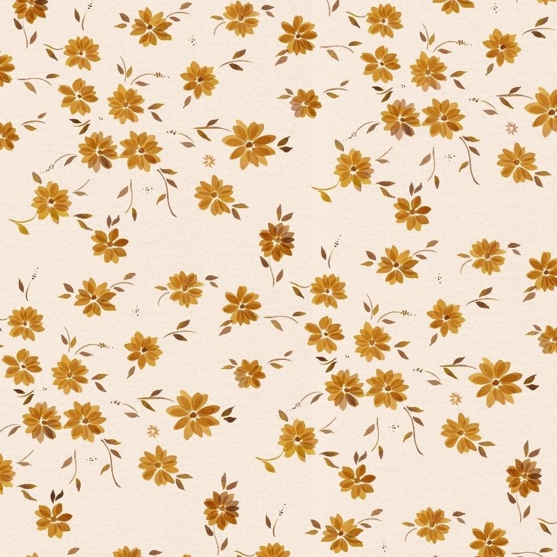 NEW Papier Peint Côme - Imprimé Bohème Ocre