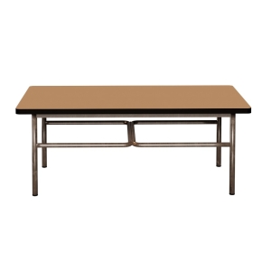 NEW Table basse Elienor 110x60 - uni Ocre - Pieds Bruts