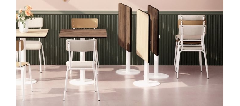 Tables rabattables 2 personnes : Praticité optimisée – Les Gambettes