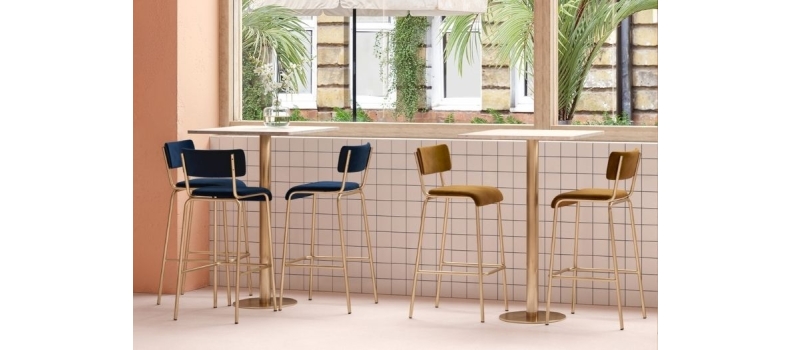 Tables hautes 2 personnes : Design moderne et convivialité – Les Gambettes