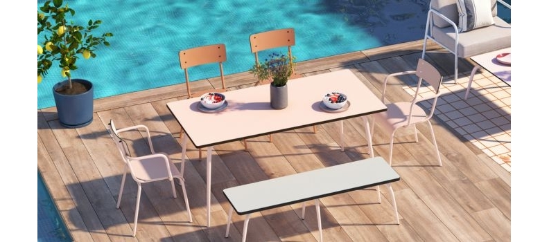 Tables de jardin 6 personnes : Espace et convivialité pour vos grands repas en extérieur – Les Gambettes