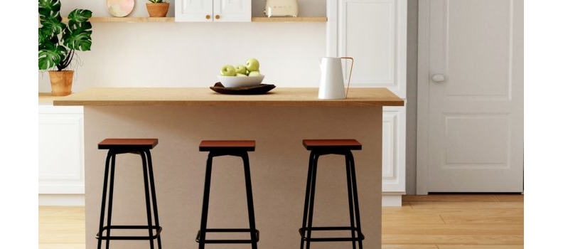 Tabouret de bar 75 cm – Idéal pour les tables hauteur 110 cm | Les Gambettes