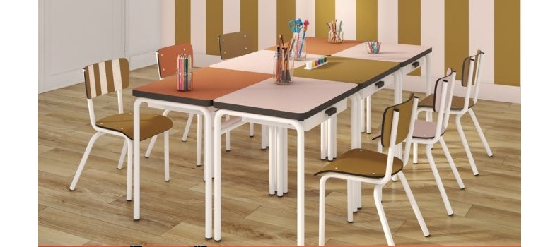 Chaises 3-6 ans : Confort, design rétro et couleurs joyeuses – Les Gambettes