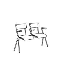 BANCS ANOUK 2 PLACES