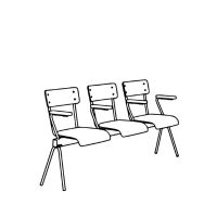 BANCS ANOUK 3 PLACES