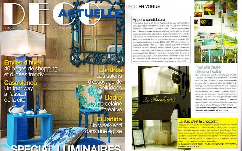 Les Gambettes deco actuelle parution media presse decoration retro design chaise suzie