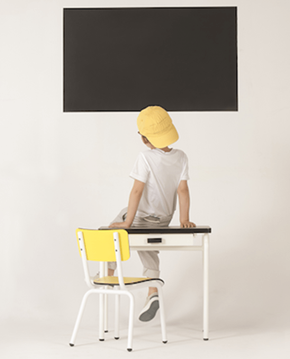 Regine Child Desk Grey Les Gambettes