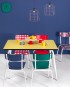 Dining room Table and chairs retro vintage