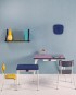 Retro oldies study desk with drawers