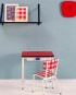 chambre bureaux horloge