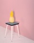 Retro 50's stool grey
