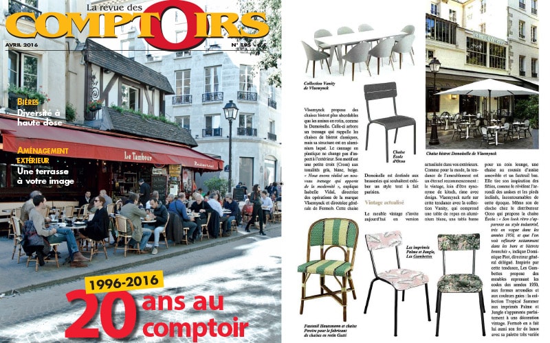 REVUE DES COMPTOIRS PARUTION LES GAMBETTES