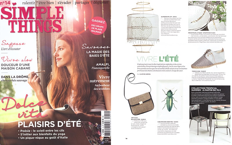 SIMPLE THINGS MAGAZINE LES GAMBETTES SUZIE CHAISE RETRO