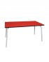 gambettes-table-vera-160-rouge formica cuisine salle a manger