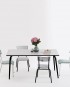 mise en scene destruc blanc grafic
