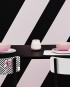 arty table noir rose