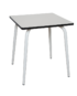 TABLE GRIS PIEDS BLANCS TABLE ANNÉES 50 FORMICA