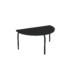 table basse demi lune table basse noir
